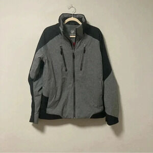 Obermeyer grey black ski snow  jacket
